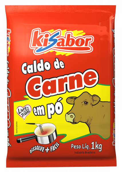 Caldo de Carne em Pó