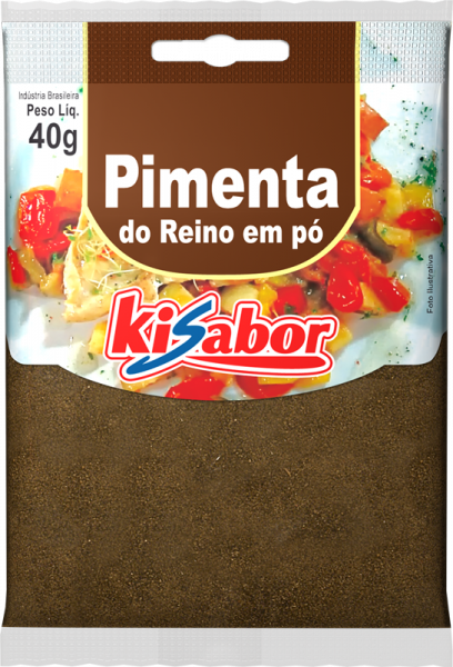 Pimenta do Reino em Pó cx 30x40g