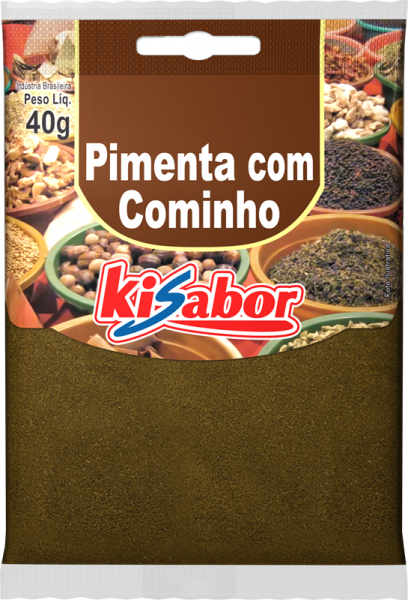 Pimenta com Cominho cx 30x40g