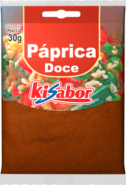 Páprica Doce cx 30x30g