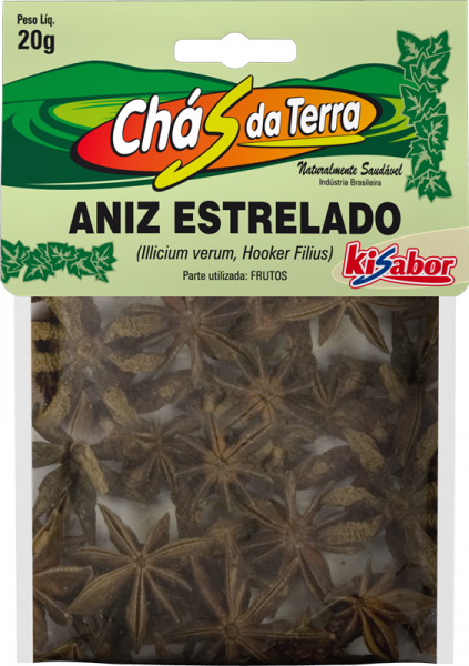 Chá de Anis Estrelado cx 6x20g