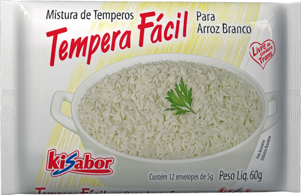 Tempera Facíl Arroz Branco