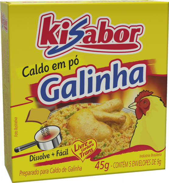 Caldo de Galinha em Pó