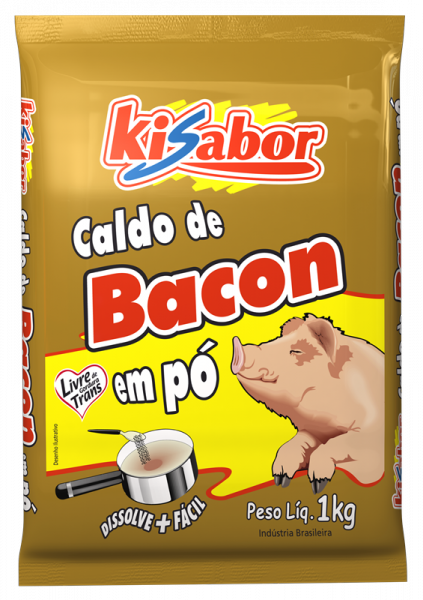 Caldo de Bacon em Pó