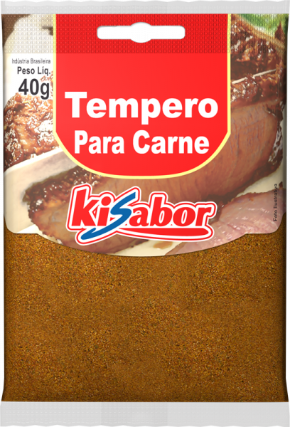 Tempero para Carne cx 30x40g